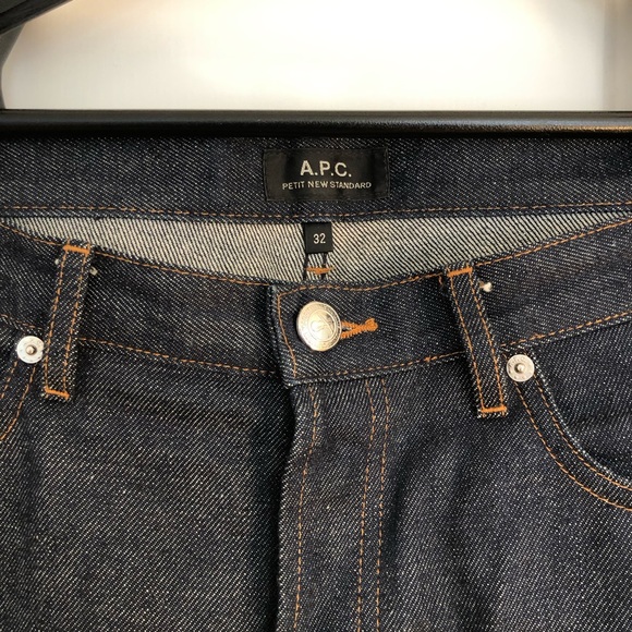 Slim-fit Japanese selvedge Raw Indigo 32”